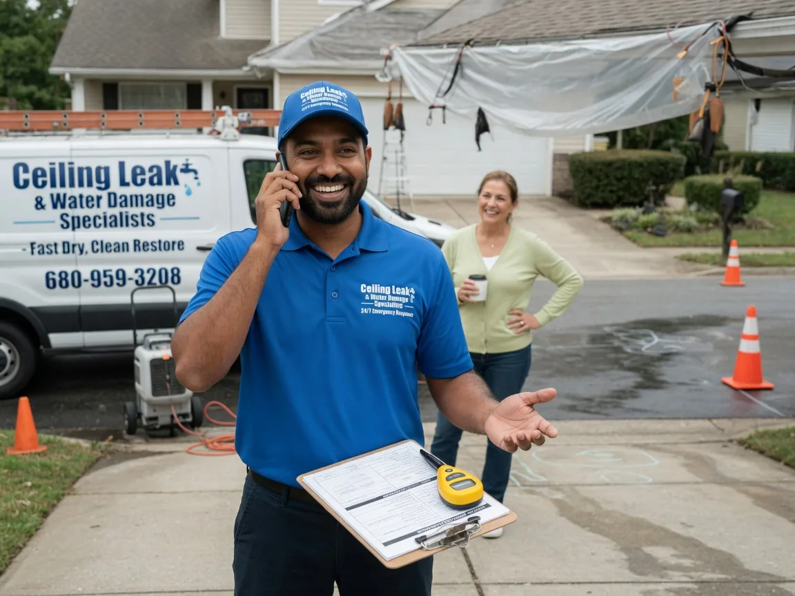 Ceiling Leak Cleanup Trenton, AL FAQs
